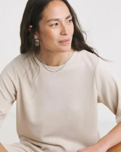 Oatmeal Waffle Boxy T-Shirt