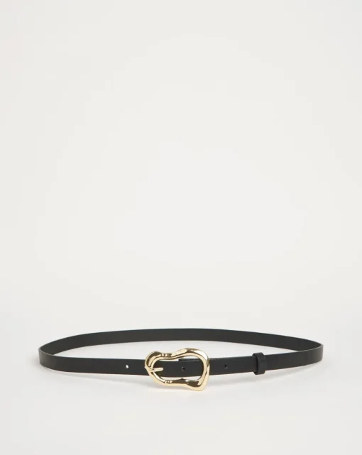 Oval Buckle Jean Belt