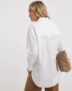 Oversized Poplin Shirt