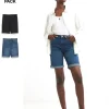2 Pack 24/7 Knee Shorts