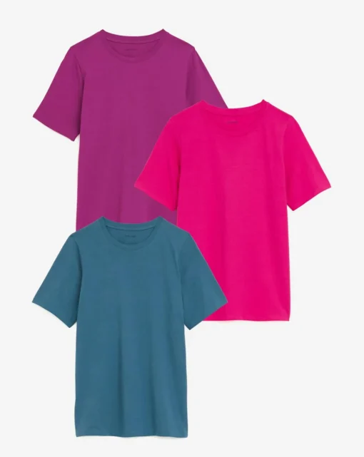 3 Pack Crew Neck T-Shirts