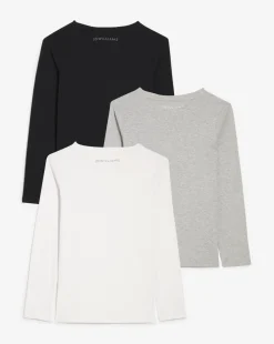 3 Pack THE CREW NECK PACK LS