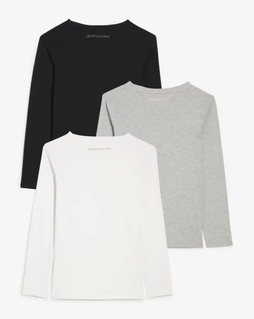 3 Pack THE CREW NECK PACK LS