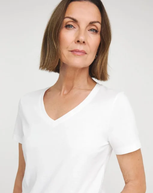 2 Pack V Neck Short Sleeve T-Shirt