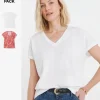 2 Pack V Neck T-Shirt