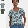 2 Pack V Neck T-Shirt