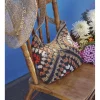 Packable Raffia Beach Bag