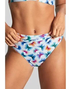 Panache Midi Bikini Bottom Flutter Print