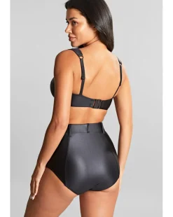 Panache Obsidian High Waist Belted Bikini Bottom