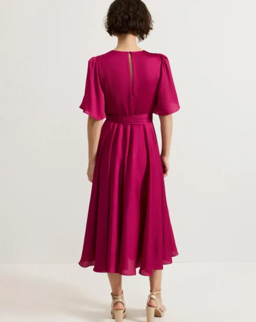 Phase Eight Abbie Textured Plain Dress