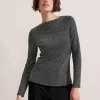 Phase Eight Alix Plisse Top