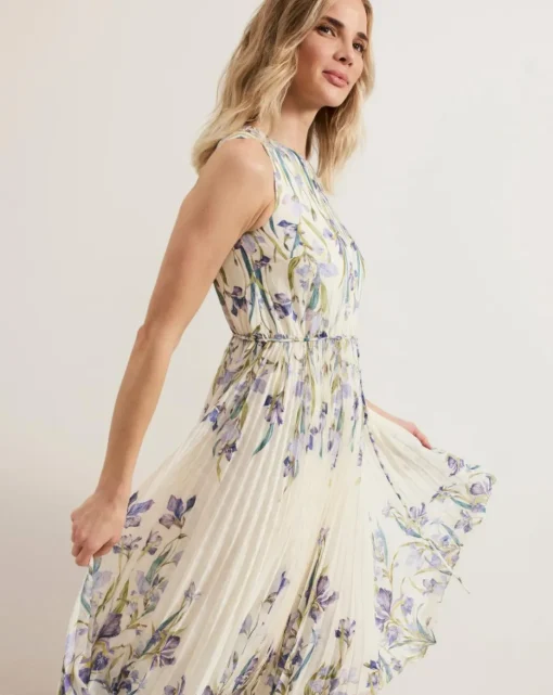 Phase Eight Georgiana Floral Textured Dress