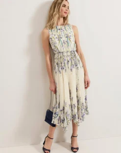 Phase Eight Georgiana Floral Textured Dress