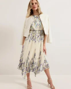 Phase Eight Georgiana Floral Textured Dress
