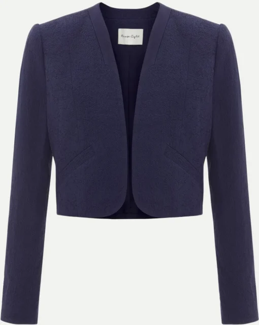 Phase Eight Olivia Textured Short Jacket