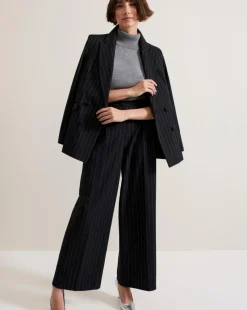 Phase Eight Pin Stripe Wide Leg Trouser