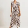 Phase Eight Verity Filcoupe Floral Dress