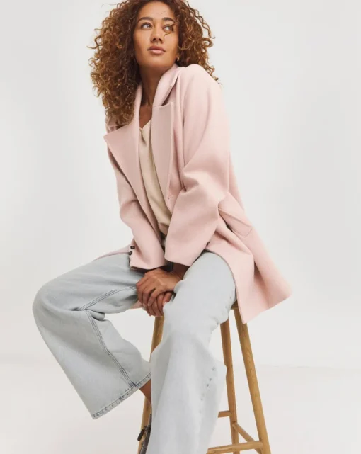 Pink Peacoat