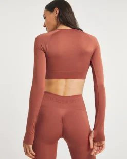 Pink Soda Logo Seamless LS Top