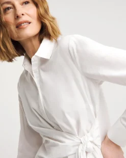 Poplin Wrap Shirt