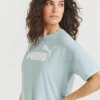 PUMA Essential Cropped Logo T-Shirt