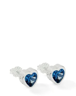 Radley Blue Stone Silver Earrings