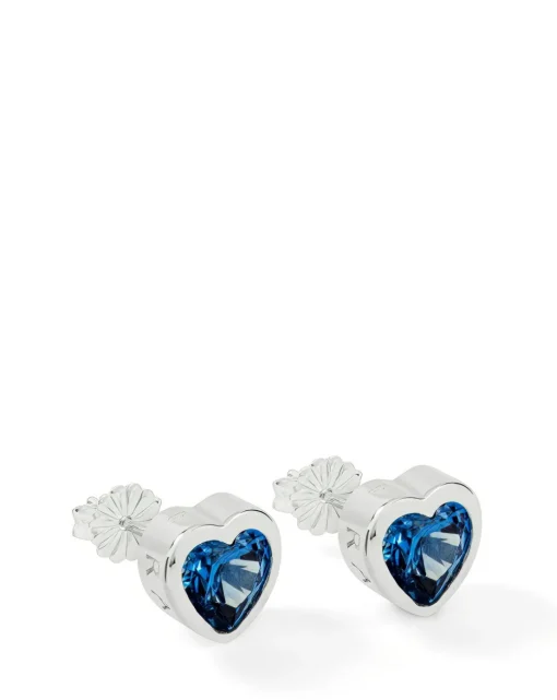 Radley Blue Stone Silver Earrings