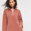 Rose Borg Longline Quarter Zip Jacket