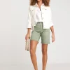 24/7 Sage Knee Shorts