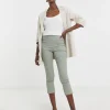 Sage Stretch Crop Jeggings