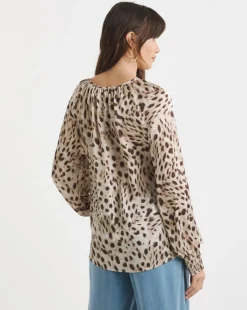Satin Raglan Sleeve Blouse Blouse