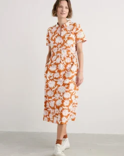 Seasalt Cornwall Fleet Dress Daisy Shadow Cumin