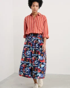 Seasalt Cornwall Sea Path Stripe Shirt