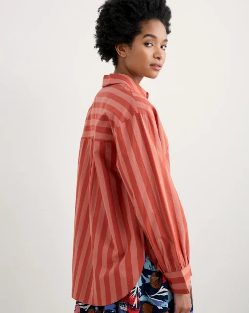 Seasalt Cornwall Sea Path Stripe Shirt