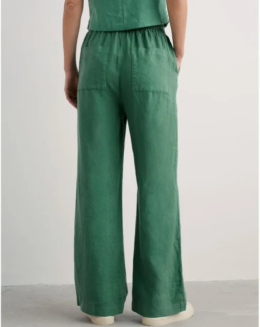 Seasalt Cornwall Tide Floe Linen Trouser