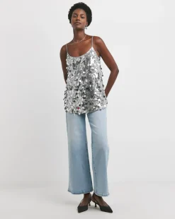 Sequin Cami Top