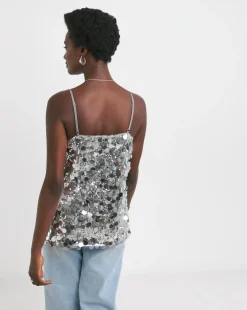 Sequin Cami Top