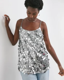Sequin Cami Top