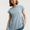 Short Sleeve Smock Top