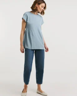 Short Sleeve Smock Top
