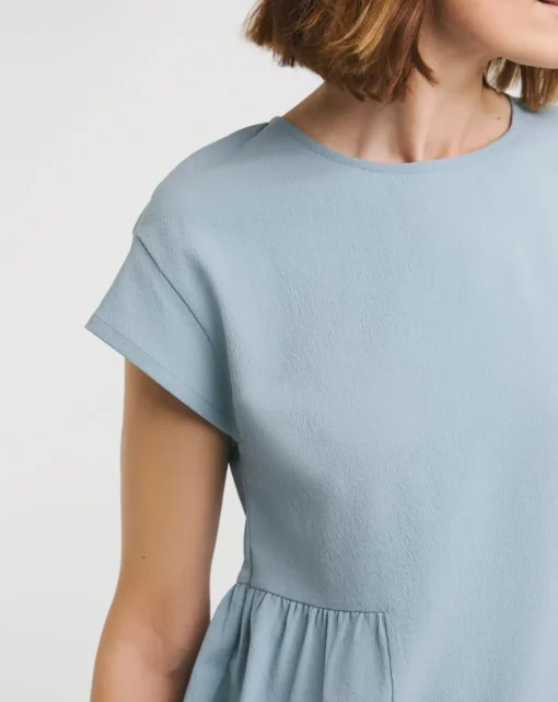 Short Sleeve Smock Top