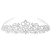 Silver crystal diamante tiara
