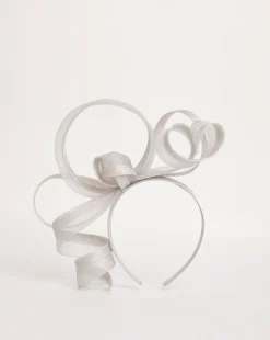 Silver Headband Fascinator