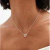 Simply Silver 925 Interlink Necklace