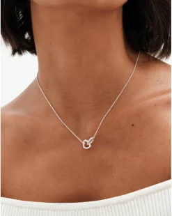 Simply Silver 925 Interlink Necklace
