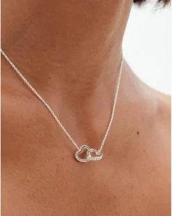 Simply Silver 925 Interlink Necklace