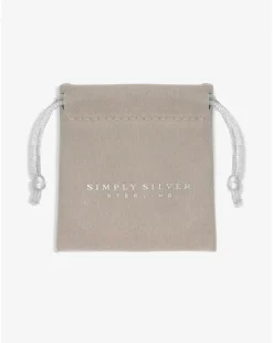 Simply Silver Sterling Silver 925 Fine Flat Snake Necklace