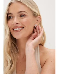 Simply Silver Sterling Silver 925 Polished Meaningful Tree Stud Earrings
