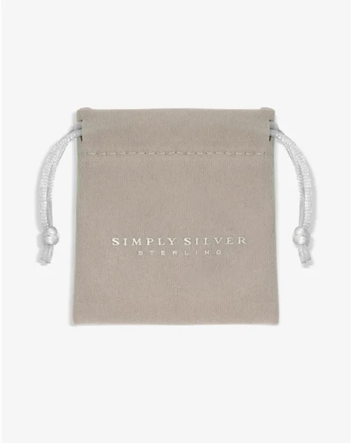 Simply Silver Sterling Silver 925 Kiss Pendant
