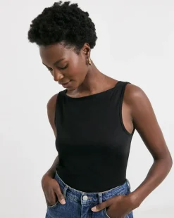 Slash Neck Vest